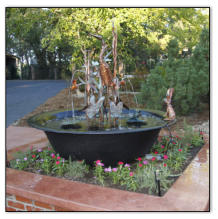 Installed custom version of Cypress Heron in Redding, CA with Peter Rabbit addition
