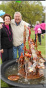 Buddy and Donna at Komen Race for the Cure