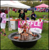 Race for the Cure booth